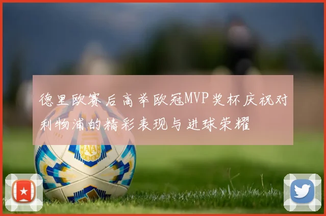 德里欧赛后高举欧冠MVP奖杯庆祝对利物浦的精彩表现与进球荣耀